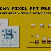 Top Down Pixel Art Practice Timelapse Style Discussion