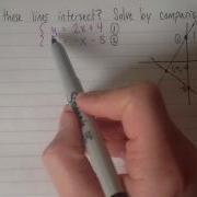 Solving Linear Systems By Comparison