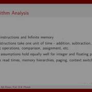 CS213 3x S106 Running Time Of Program Empirical And Analytical Method IIT Bombay
