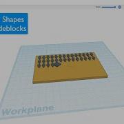 Tiling Shapes In Codeblocks