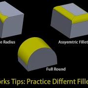 Solidworks Fillet Types And Variable Radius Fillets