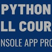 Learn Python By Project User Management Console App