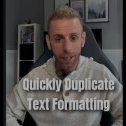 Quickly Duplicate Text Formatting In Word
