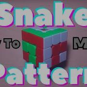 How To Make The Infinite Snake Pattern On A 3x3 Rubik S Cube Shorts