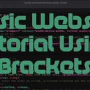 How To Create A Basic Website On Brackets