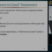 CppCon 2019 Ben Saks Passing By Reference To Const