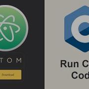Run C C Application Using Atom Text 2021