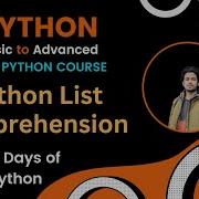 Day 14 60 Days Of Python List Comprehension In Python