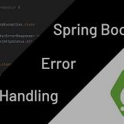 Best Way To Handle Exceptions In Spring Boot ControllerAdvice