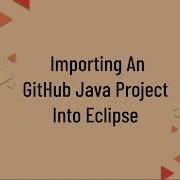 Java Geeky Rabbit Importing GitHub Java Project Into Eclipse