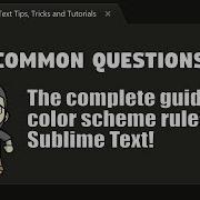 CQ30 Complete Guide To Color Scheme Rules
