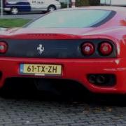 2X Ferrari 360 Modena Sounds Accelerations And Start Up Full HD New Year Special