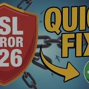 Fix Invalid SSL Certificate Error Code 526