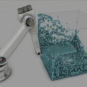 Visual Components 3D Fluid Simulation Interactive With Robot SPH Method