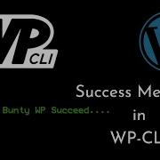How Success Message Works In WP CLI WP CLI S2 E11