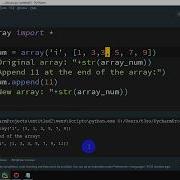 How To Append A New Item To The End Of The Array In Python