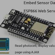 Embed Sensor Data To ESP8266 Web Server With AJAX