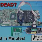 How To Fix A Corrupted BIOS With A 5 Programmer CH341A BIOS Flash Tutorial