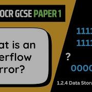 Ошибки переполнения 2 4 OCR GCSE Информатика J277