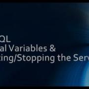 MySQL Global Variables And Starting Stopping Server