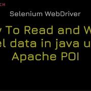 How To Read And Write Excel Data In Java Using Apache POI