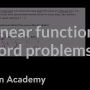Comparing Linear Functions Word Problems 2 Algebra I Khan Academy