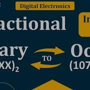 Fractional Binary To Octal Conversion Fractional Octal To Binary Conversion Number System