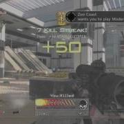 8 Man Killfeed With Barrett MW2