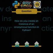 9 Python Quiz Challenge Test Your Skills In 15 Sec PythonQuiz CodingChallenge