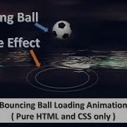 Bouncing Ball With Ripple Effect With Pure CSS HTML And CSS Loading Animation Ball Image
