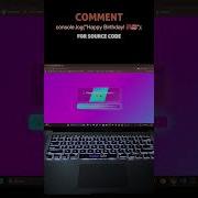 Happy Birthday Wishes Using HTML And CSS Love Webdesign Happybirthday