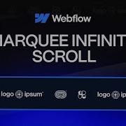 Webflow Infinite Marquee Marquee Infinite Carousel Loop Infinite Marquee Horizontal Scroll