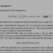 Short Introduction To Statistics Part 16 Geospatial Statistics Variogram 2