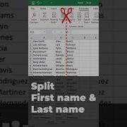 Split First And Last Names Into Separate Columns Excel Tutorials Ctrl E Split Column Delimiter