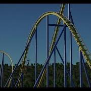 The Python Onride POV Floorless Coaster Planet Coaster