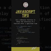 Implement A Debounce Function In JavaScript CleverCoder Javascript Coding Programminglanguage