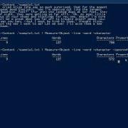 Calculating Text File Statistics In PowerShell