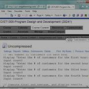 CIST 1305 Project 1