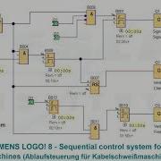 SIEMENS LOGO 8 Sequential Control System For Cable Welding Machines