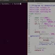 Fputs And Fgets Module 5 EST 102 Programming In C