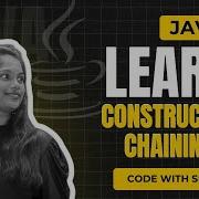 Constructor Chaining In Java Codevthspan Java