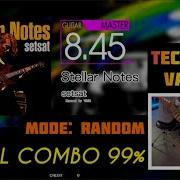 GITADORA ギタドラ Stellar Notes GuitarFreaks Master Guitar SS FULL COMBO