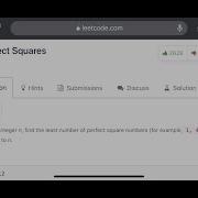 LeetCode 279 Perfect Squares A Thorough Explanation Of Dynamic Programming