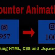 Counter Number Animation Tutorial Via HTML CSS Jquery