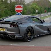 Ferrari 812 Superfast With Novitec Exhaust Revs Accelerations Fly By S