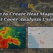 Creating Forest Heat Maps With GIS Visualizing Forest Density Forest Density Heatmaps Gis Map