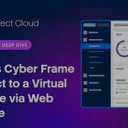 Acronis Cyber Frame подключение к виртуальной машине через веб консоль