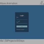 How To Make An Input Form Wave Animation Day 8 HTML CSS JS 50Projects50Days