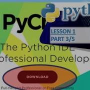 PYTHON LESSON 1 PART 3 5 Installing PyCharm