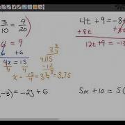 Solving MultiStep Equations